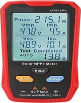 UT673PV Fotovoltinių saulės kolektorių didžiausios galios testeris Fotovoltinių modulių stebėtojas Pmax Vmp Lmp Voc LSC Multi testeris (UT673PV)