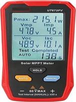UT673PV Solar-MPPT-Messgerät, skirtas 5-800 W PV moduliams: Maksimalleistungstest, Leerlaufspannung, Kurzschlussstrom, Lmp- und Vmp-Test