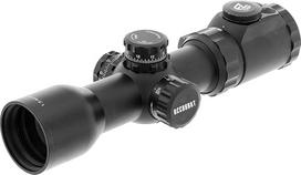 UTG Unisex - Suaugusiųjų OP3 1.5-6X36 arbaleto taikiklis, AO, RGB, 130 Hunter BDC Scope, juodas, vienas dydis, vienas dydis