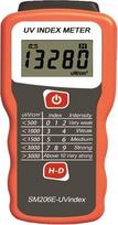 UV matuoklis, SM206E UV indekso matuoklis Skaitmeninis UV spinduliuotės intensyvumo testeris UVA UVB saulės šviesoje Solailm blokavimo detektorius