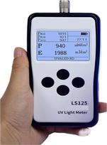 UV matuoklis, UV testeris, ultravioletinių spindulių matuoklis, sveikatos blokas, ultravioletinių spindulių šaltiniai, LS125 daugiaašis zondas, didelio tikslumo, lengvai naudojamas matuojant ultravioletinę šviesą (LS125 su UVA-X0)