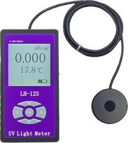 UV matuoklis, UVA + UVB LH-125 barjeras, UV spinduliuotės pralaidumas, įsiskverbimo koeficientas, švitinimo detektorius, sveikatos prietaisas, UV šviesos matuoklis ultravioletiniams spinduliams matuoti