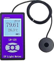 UV-Messgerät, UV-Messgerät LH-125 UV-Durchlässigkeitstester UVA UVB Penetrationsdetektor Strahlungsradiometer Barriererate, zur Messung