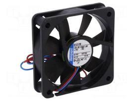 Fan: DC | axial | 60x60x15mm | 33m3/h | 31dBA | ball bearing | 4500rpm