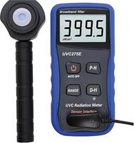 UVB-Messgerät 245 nm-305 nm Digitales UVC-Strahlungsmessgerät Breitbandfilter Kurzwelliger Breitband-UV-Strahlungstester Ultraviolett-LED-Lichtdetektor
