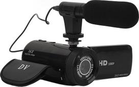 Vaizdo kameros vaizdo registratorius, Full HD 1080P Vlogging fotoaparatas su 2,4 colio IPS jutikliniu ekranu, 16x priartinimu, 16MP skaitmeninė vaizdo kamera su užpildymo šviesa, skirta "YouTube