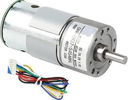 Variklis su jungtimi, Hall-Effekt, DC GM37-545, Geschwindigkeitsmessung, automatischer Verteiler, Selbstmontage, hohes Drehmoment (12 V ir kronšteinas, 1 papildymas 10)