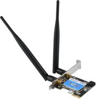 VBESTLIFE Gigabitinis PCI Express tinklo adapteris, PCIE tinklo kortelė 433Mbps Dual Band 2.4G/5G + "Bluetooth 4.0" Bluetooth tinklo kortelė staliniam kompiuteriui