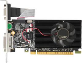 VBESTLIFE GT730 2GB vieno ventiliatoriaus DVI HDMI VGA žaidimų vaizdo plokštė 64bit DDR3 810MHz PCI Express 2.0 mažai triukšmo kelianti grafikos plokštė staliniam kompiuteriui
