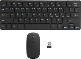 VBESTLIFE Klaviatūros ir pelės rinkinys 2.4G USB belaidė klaviatūra ir pelė Kompiuterių priedai Tylus ergonomiškas