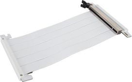 VBESTLIFE PCIE 4.0 X16 Riser kabelis, vaizdo plokštės 180 laipsnių GPU prailginimo kabelis, skirtas RTX 4090 4090 4080 4070 4060, skirtas RX7900 XT7800 XT7700 XT7600 7500 (baltas)