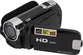 VBESTLIFE vaizdo kamera vaizdo registratorius, Full HD 1080P 16 MP kamera, 270° pasukimo kampu, integruota blykstė, 2,7 colio spalvotas ekranas, 16 kartų priartinantis skaitmeninis vaizdo registratorius (juodas)