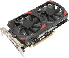 VBESTLIFE RX 580 vaizdo plokštė, 8GB GDDR5 256 bitų žaidimų vaizdo plokštė, PCI Express 3.0x16, 3 DisplayPort HDMI DVI, dvigubo oro aušinimo kompiuterio grafikos plokštė, palaiko 4K ekranus