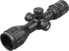 Vector VictOptics Cerato C3 Ultra Compact 3-9x32 SFP Mildot AO (2,7 m) šautuvo optinis taikiklis + nemokami "Weaver" optinio taikiklio žiedai