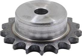 Verzahnung Spiralkegelrad 4 Stück 3-Punkt-Kettenrad, 10 Zähne bis 50 Zähne, 06B Teilung 9,525 mm, 45# Stahlgetriebe, Industrie-Kettenrad, Antriebskettenrad(06B 28T D88)