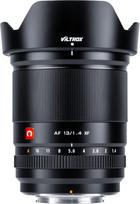 VILTROX 13 mm F1.4 XF Fuji objektyvas Fuji Lens Automatinio fokusavimo itin plataus kampo objektyvas, skirtas Fujifilm X-Bayonet fotoaparatui X-T30 X-T4 X-T3 X-Pro3 X-Pro2 X-H1 X-T200 X-E2 X-A1 Juoda