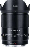 VILTROX 24mm F1.8 Z-Mount plataus kampo objektyvas Nikon Z5 Z50 Z6 Z6II Z6II Z7 Z7II ZFC Full Frame automatinio fokusavimo juodas