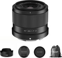 VILTROX 35 mm F1.7 Z-Mount objektyvas Nikon, APS-C automatinio fokusavimo standartinis objektyvas Nikon Z-Mount fotoaparatams ZFC Z30 Z50 Z5 Z6 Z6II Z7 Z7II Z8 Z9