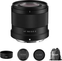 VILTROX 50mm F2.0 fotoaparato objektyvas Z-Mount Nikon, automatinio fokusavimo standartinis pagrindinis objektyvas Nikon Z-Mount fotoaparatui ZFC Z30 Z50 Z5 Z6 Z6II Z7 Z7II Z8 Z9