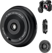 VILTROX AF 28mm F4.5 f/4.5 blynelio formos objektyvas Nikon Z-Mount, plataus kampo automatinio fokusavimo objektyvas, suderinamas su Nikon Z-Mount fotoaparatais Z5, Z50, Z50II, Z6, Z6II, Z7, Z7II, ZFC, Z30, Z9, Z8, ZF
