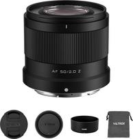 VILTROX AF 50 mm F2.0 Air Z objektyvas Z-Mount, plačiakampio objektyvas su didele diafragma, automatiniu fokusavimu, standartiniu fiksuotu židinio nuotoliu, suderinamas su Nikon Z-Mount Z8 Z9 Z6 Z7 Z6II Z7II Z5 Z50 ZF Z30