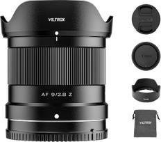 VILTROX AF 9mm F2.8 f/2.8 Air Lens for Nikon Z Bayonet, 113,8° itin plataus kampo automatinio fokusavimo portretinis objektyvas su STM varikliu, suderinamas su Nikon Z Bayonet Z5, Z5II, Z50II, Z6II, Z30, Z8, ZFC, ZF