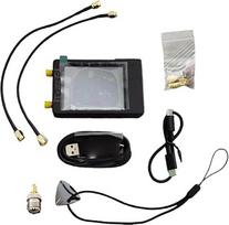 VNA-H DIY Vector Netzwerkanalysator 10kHz-1.5GHz für Kompaktes RF-Kommunikationstest-Set mit 2,8-Zoll-Display und 1300mAh Akku Ham Radio