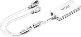 VONETS VAP11G-500S Pramoninis 2,4 GHz "WiFi" tiltas / retransliatorius / mini maršrutizatorius / "WiFi" adapteris su 2 RJ45 prievadais / USB / DC antenomis, maitinimo šaltinis tinklo įrenginiams, DVR monitoriui