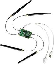 VONETS VM5G WiFi modulis Dviejų juostų 2.4G/5G pramoninis mini WLAN tiltas / retransliatorius / maršrutizatorius Ethernet WiFi Hotspot plėstuvas iš LAN į WLAN adapterį USB/DC maitinimas, skirtas "pasidaryk pats" inžineriniams tinklo įrenginiams