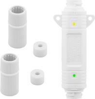 Wasserdichter PoE-Extender, IEEE 802.3af/at Standard Outdoor PoE Repeater mit 10/100Mbps High Speed und 100m/250m Verlängerung für Überwachungskamera CCTV Überwachung
