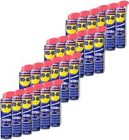 WD-40 Daugiafunkcinis lankstus produktas 24 x 400 ml, skardinė su lanksčiu purškimo vamzdeliu, tepalas, prasiskverbianti alyva