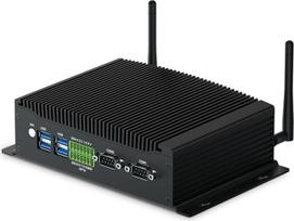 WEIDIAN kompiuteris be ventiliatoriaus Pramoninis mini kompiuteris be ventiliatoriaus Core i7 10810U/10510U, 16GB RAM 512GB SSD Win11 Pramoninis kompiuteris GPIO, 4K 2HD+DP, 2LAN, 2COM RS232/422/485, WiFi ir BT RAID Wake On LAN Auto Power On