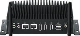 WEIDIAN mini kompiuteris be ventiliatoriaus, pramoninis kompiuteris "Core i7-10510U", pramoninis kompiuteris be ventiliatoriaus, 2HD+DP trigubas ekranas, 2RS232 COM, 2RJ45 LAN, 6USB, GPIO, "WiFi", BT, "Win11/Linux/Ubuntu" (16GB RAM, 512GB SSD)