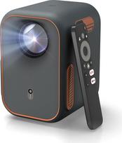 WEMAX mini projektorius su "Netflix" sertifikatu ir "Google TV", nešiojamasis 4K, 1080P išmanusis projektorius su "Dolby Audio", "WiFi" ir "Bluetooth", skirtas namų kinui ir naudojimui lauke
