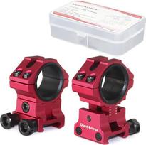WestHunter Optik Höhenverstellbare Picatinny Zielfernrohrringe, 25,4mm 30 mm Präzisions-Zielfernrohrmontage | 6 Farben