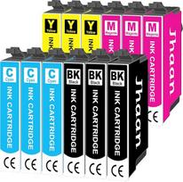 WF-2860 spausdintuvo kasetės, suderinamos su "Epson XP-5100", suderinamos su "Expression Home XP-5100 XP-5105 XP-5155 XP-5150 Workforce WF-2860 WF-2865 WF-2880 WF-2885 WF-2860DWF WF-2865DWF (12 pakuočių)