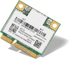 WiFi kortelė nešiojamajam kompiuteriui, dviejų juostų 2.4G/5Ghz 300M tinklo kortelė 802.11N WiFi kortelė ir "Bluetooth 4.0" mini PCI-E belaidžio ryšio kortelė Combo
