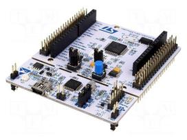 Dev.kit: STM32 | STM32F070RBT6 | Add-on connectors: 2 | base board