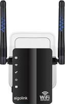 WLAN stiprintuvas kartotuvas 300Mbit/s, mini WiFi stiprintuvas su LAN jungtimi, WPS nustatymas 1 mygtuku, aprėptis iki 150 m², AP režimas, suderinamas su visais WLAN maršrutizatoriais