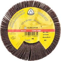 WSM 617 Abrazyviniai šluostės diskai LS 309 x 125 x 20 mm Grūdėtumas 60 Sriegis M 14 Korundas Pakuotė 2 vnt.