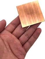 WUDOLI plokščias lakštinis metalas T2 vario lakštas vario plokštė CNC rėmo modelis formos DIY statybos padas kvadratinės medžiagos (dydis: 1 mm, spalva: 200x300 mm)