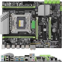 X99 LGA2011-3 DDR4 kompiuterių stalinių kompiuterių pagrindinė plokštė, CR2032 kompiuterių stalinių kompiuterių plokštė, skirta X99 mikroschemų rinkiniui