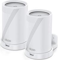 XLTTYWL Deco WiFi 7 Wandhalterungs-Set, Deco BE63/BE65/BE67/BE10000/BE9300/BE14000& XE75 Pro XE75 XE75 X80 X75 Series Router-Halterung & Kabelmanagement für TP Decos 7 Tri-Band WiFi 7/6/6E (2 Stück)