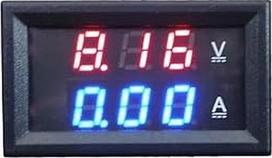 YB27VA DC 8-100V skaitmeninis voltmetras Ampermetras Volt Ampermetras LED Spannung Strom Tester Milliampermetras 9.99mA 999mA 20A 50A 100A 500A (juoda (raudona-mėlyna), 20A tiesioginis testas)