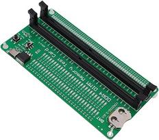 Yctze Professionelle DDR4-Speichertesterkarte mit Erweitertem Diagnoseanalysator für Laptops und Desktops, Zwei Stromversorgungsoptionen Zur Verwendung der Speicherwartung