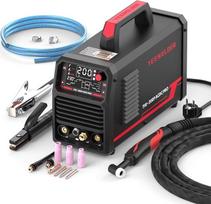 YESWELDER 200A AC/DC aliuminio TIG suvirinimo aparatas su dideliu LED ekranu, skaitmeninis inverterinis ARC/TIG 230V TIG suvirinimo aparatas