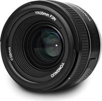 Yongnuo YN-35mm F/2 objektyvas Nikon DSLR fotoaparatams - automatinis fokusavimas AF/MF