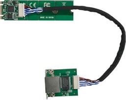 youyeetoo M.2-Gigabitinio laidinio tinklo kortelė, "Intel i226" 2.5G Ethernet serverio tinklo kortelė, suderinama su M.2 B+M raktu, M.2 A+E raktu, skirta youyeetoo X1 (i225 atnaujinta versija) (M.2 B+M raktas, 20 cm)