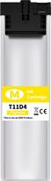 Yowell T11D4 geltonos spalvos spausdintuvo kasetės, suderinamos su Epson T11D4, skirtos Epson Workforce Pro WF-C5390DN WF-C5390DW WF-C5390DW WF-C5390DW BAM WF-C5890DWF WF-C5890DWF BAM (1 geltonos spalvos)