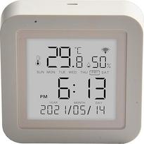 Yuanpgky Digitales WiFi Thermometer und Hygrometer für Innenräume - Hochgenau (-10 °C bis 55 °C) & Luftfeuchtigkeit (0-100% für RH) Sensor inkl
